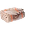 Coperta misto lana double face CUORI