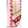 Coperta misto lana double face CUORI