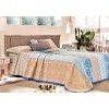 Coperta misto lana double face CUORI