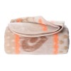Coperta misto lana double face CUORI