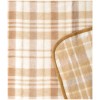 Double face wool blend blanket NEW ENGLAND