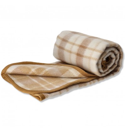 Double face wool blend blanket NEW ENGLAND
