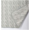 Double face wool blend blanket TRECCE