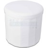 Pouf conteneur éco-cuir ROTONDO