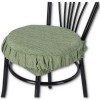 Melange Runde Jacquard Kissen mit Herz