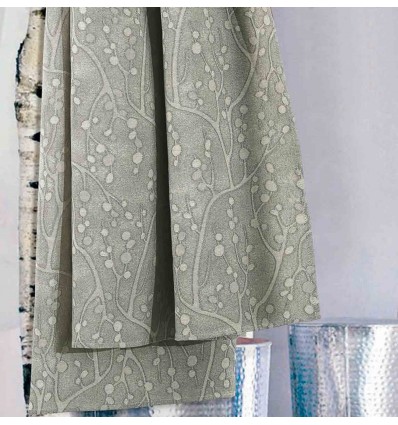 Telo arredo copritutto in tessuto jacquard BERRY