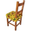 Gransole Housse pour coussins de chaise avec bande élastique