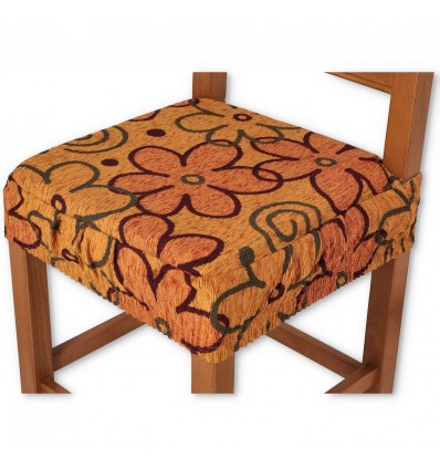 Daisy cushion chair covers with elastic band