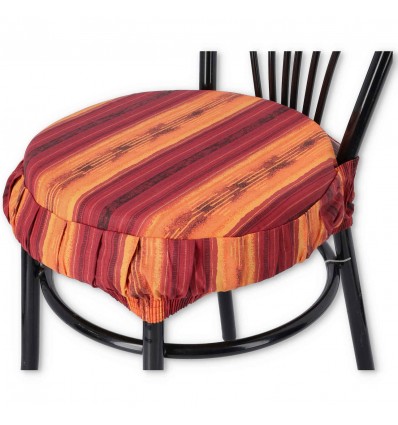 Ikarus Housse de coussin de chaise rond avec élastique