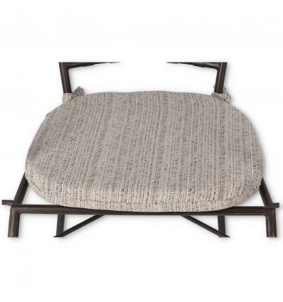 Melange Jacquard Kissen GEBÖRDELT