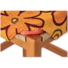 Funda de almohada de Margarita con las aletas