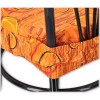 Canyon round cover for chair cushion