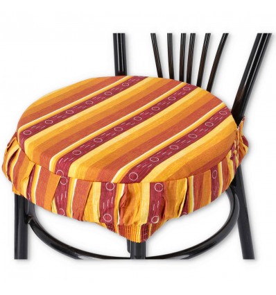 Colorado cuscino coprisedia ROTONDO con fascia elastica