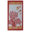 * Toalla de microfibra coral vitamina 90 x 170 cm