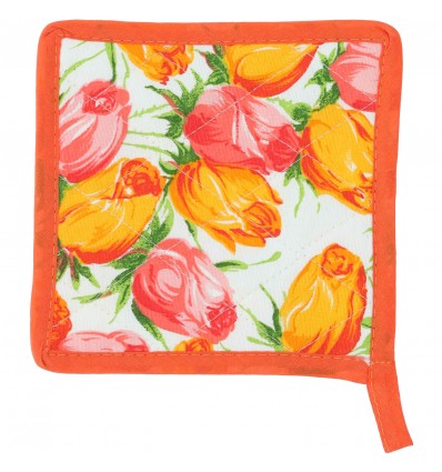 Kitchen pot holder 18x18 cm. TULIPS