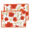 Amerikanische Tischsets Set von 2 Stück ROSE STYLE