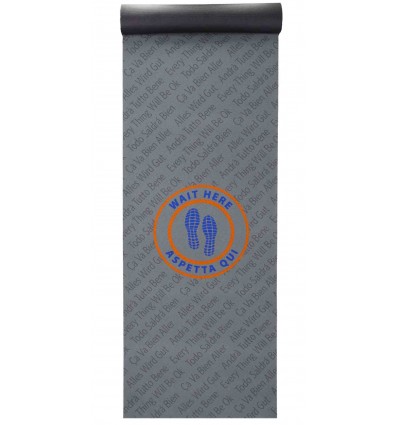 Passaia Lane entrance sharp cut 67X107 cm. WAIT HERE