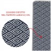 Bloque de paso multiusos antideslizante lavable de 67 cm de ancho. LABERINTO
