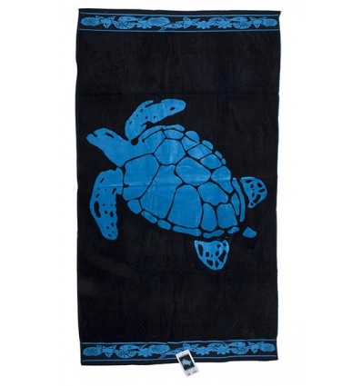 Big Turtle Strandtuch in spugna90x170 cm.
