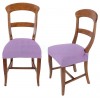 Italiano Paire de housses de chaises siège