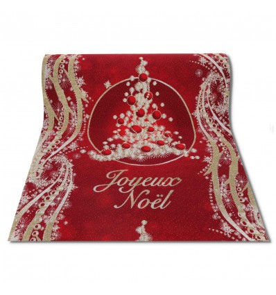 Alfombra felpudo navideño 100x105 cm. JOYEUX NOEL