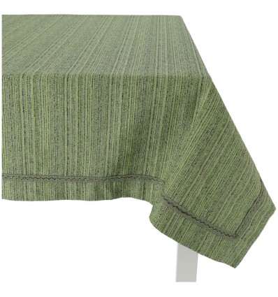 Melange tovaglia copritavolo jacquard 12 posti 140X240 cm.