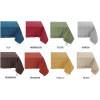 Melange table de jacquard nappe 12 places housse 140 X 240 cm.