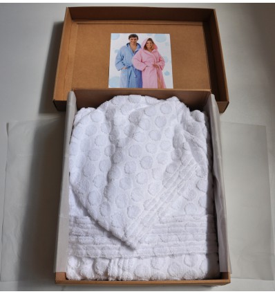 Bolle Peignoir de bain, coton Jacquard