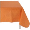 Panama resinated 160 cm round tablecloth.