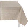 Panama resinated 160 cm round tablecloth.