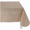 Panama resinated tablecloth places 12 cm 140x230