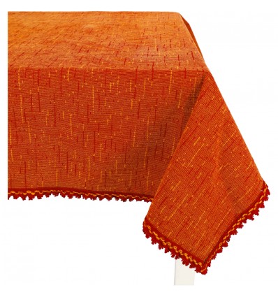 Mantel de paño de tabla del chenille de la lluvia varios tamaños