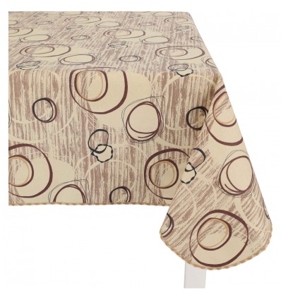 CANYON Resin round tablecloth 170 cm diameter