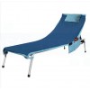 Toalla de playa de arena de tumbona cm 70 x 190 con bolsillos.