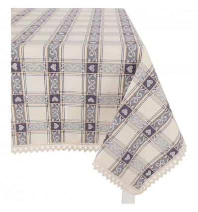 DaMA jacquard cotton tablecloth