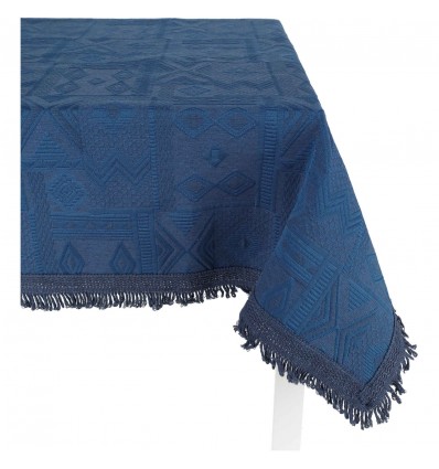 Mexico Jacquard tablecloth 180 x 240 cm oval