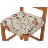 Cushion upholstered and removable chair cover JAMAICA LUXORY