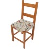 Cushion upholstered and removable chair cover JAMAICA LUXORY
