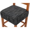 Coussin de housse de chaise rembourré et amovible avec bande élastique CARTIERE