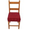 Coussin de housse de chaise rembourré et amovible avec bande élastique CARTIERE