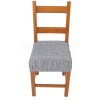 Coussin de housse de chaise rembourré et amovible avec bande élastique CARTIERE