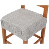 Coussin de housse de chaise rembourré et amovible avec bande élastique CARTIERE