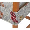 Cojín de funda de silla acolchada con banda elástica ROSETO DELUXE