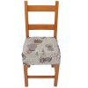 Cushion cover with removable cover with elastic band LAVANDA LUXORY