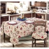Jacquard tablecloth cover in cotton blend LOVE LUXORY