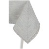 Chenille tablecloth table cover placed CUORI LAVANDA