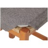 Intreccio Coussin jacquard chenille volets