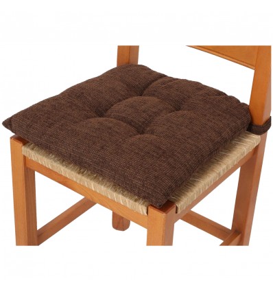 Intreccio Chenille Jacquard Kissen SOFTIE mit Schnürung