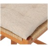 Intreccio chenille jacquard pillow SOFTIE with laces