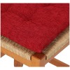 Intreccio chenille jacquard pillow SOFTIE with laces